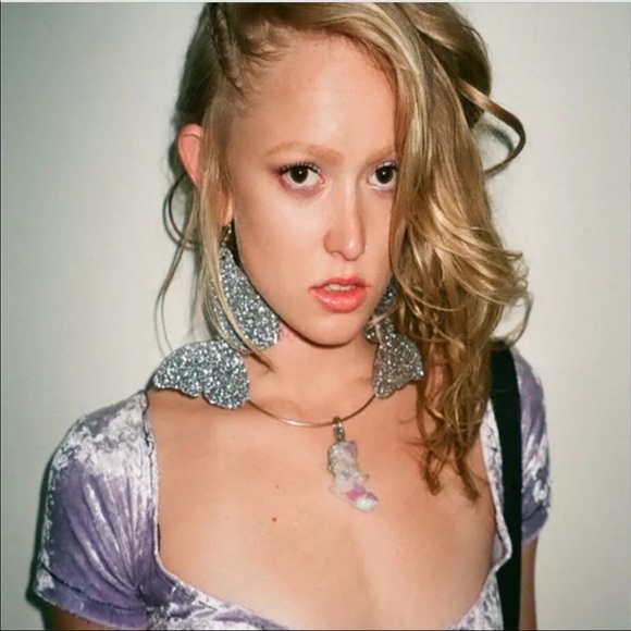 EARRINGS "SPARKLE BUTTERFLY" - Picture 3 of 5